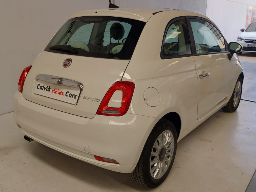 Fiat 500 Lounge Hybrid (70c.v) 3 Door Manual